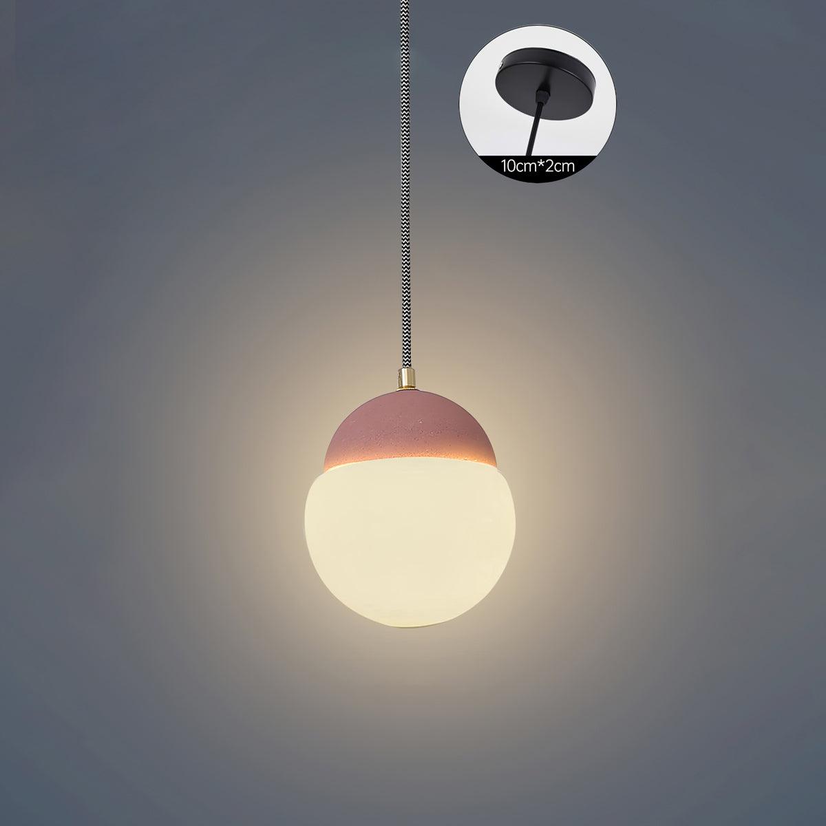 Ilraearis hanglamp met glas
