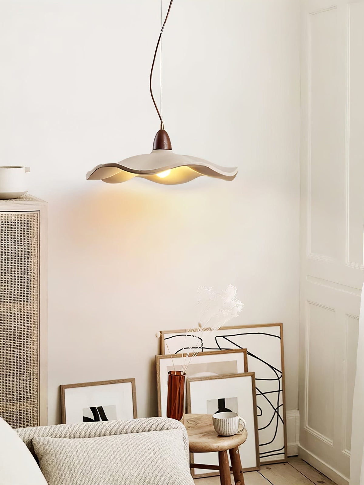 Siro Cement Wave hanglamp