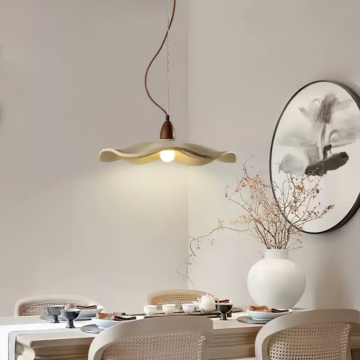 Siro Cement Wave hanglamp