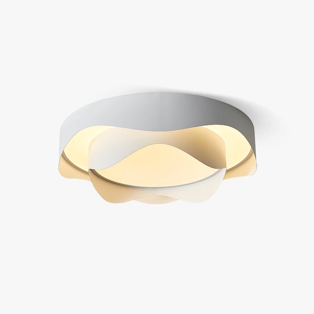 Elaisise plafondlamp Wit voor woonkamer