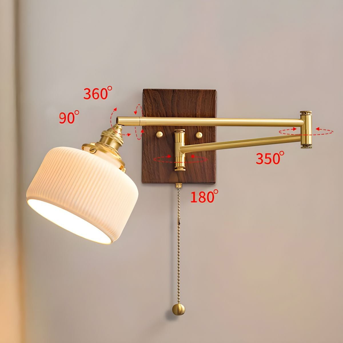 Elioaya wandlamp Unieke Geometrie Keramiek Metaal