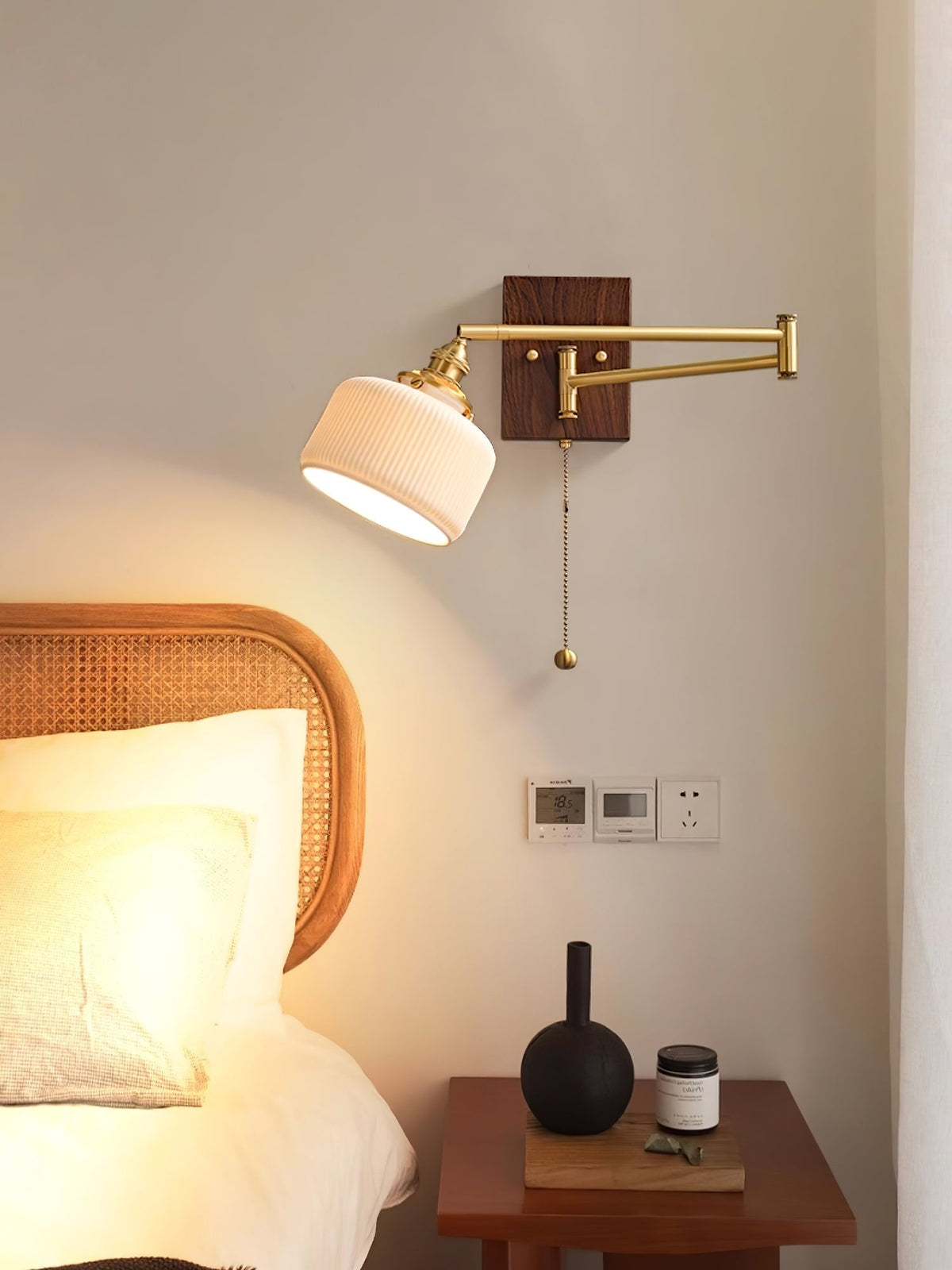 Elioaya wandlamp Unieke Geometrie Keramiek Metaal