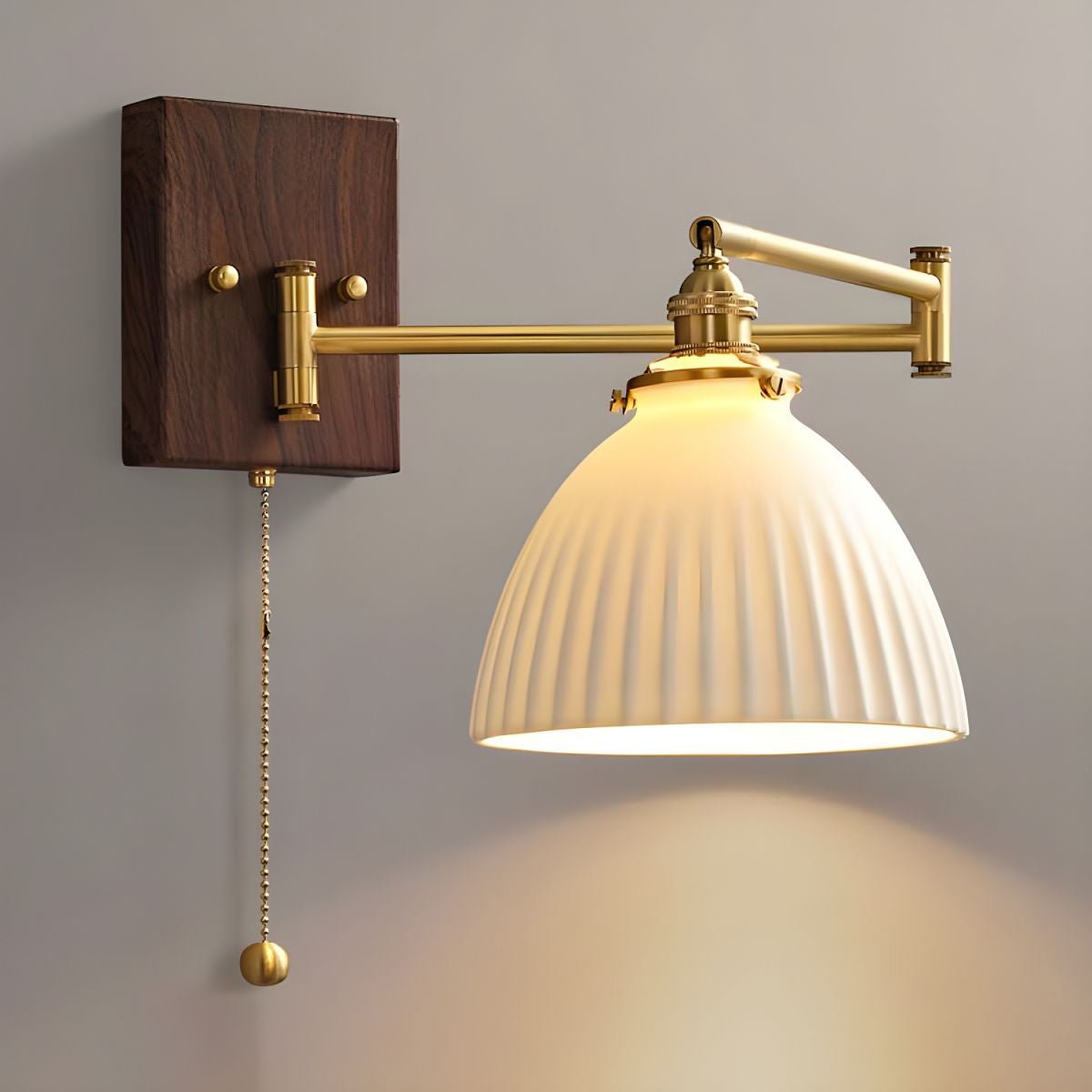 Elioaya wandlamp Unieke Geometrie Keramiek Metaal