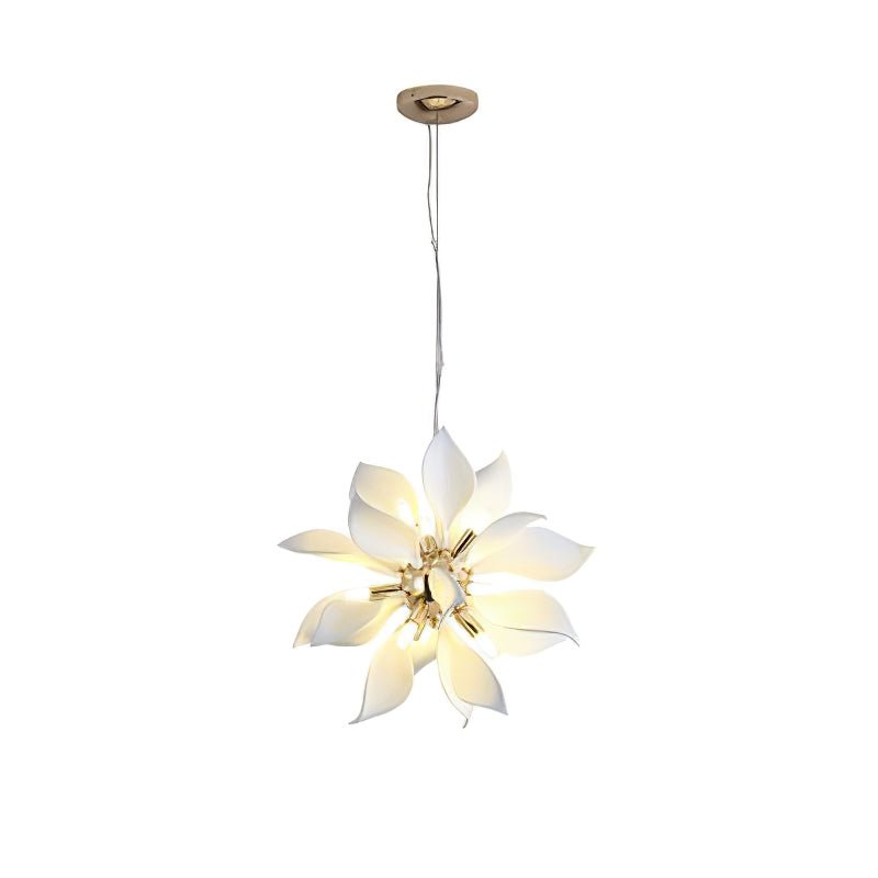 Avir hanglamp met keramische bloemblaadjes
