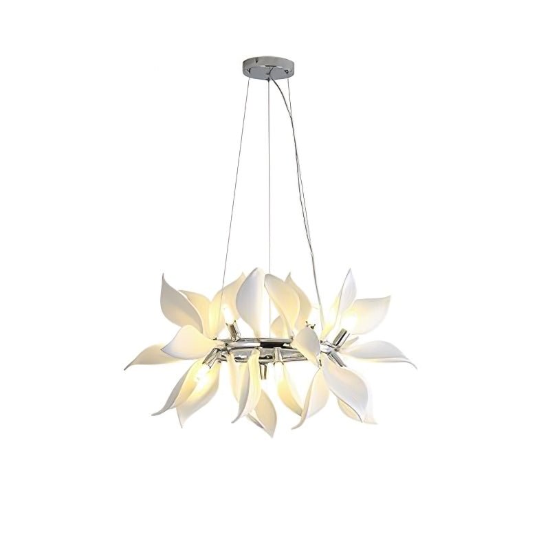 Avir hanglamp met keramische bloemblaadjes