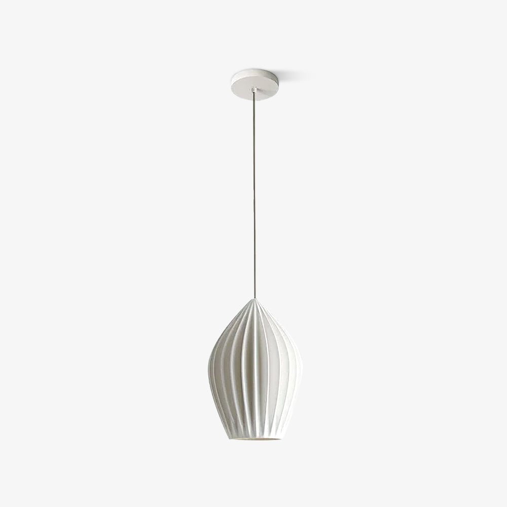 Virove hanglamp keramisch ribstructuur elegant