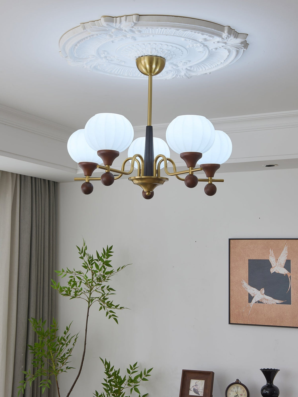 Anorionis traditionele premium houten kroonluchter