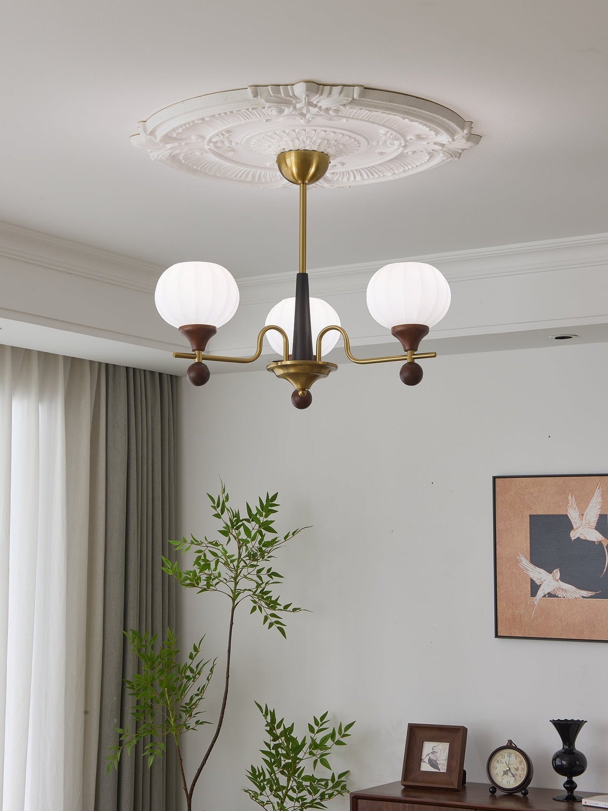 Anorionis traditionele premium houten kroonluchter