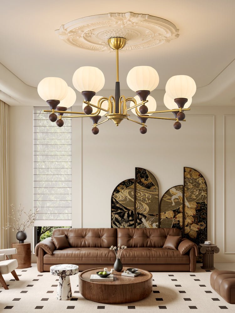 Anorionis traditionele premium houten kroonluchter