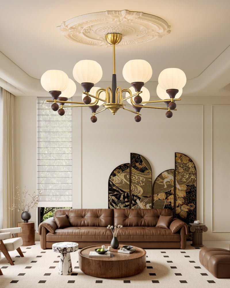 Anorionis traditionele premium houten kroonluchter
