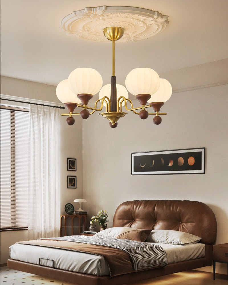 Anorionis traditionele premium houten kroonluchter