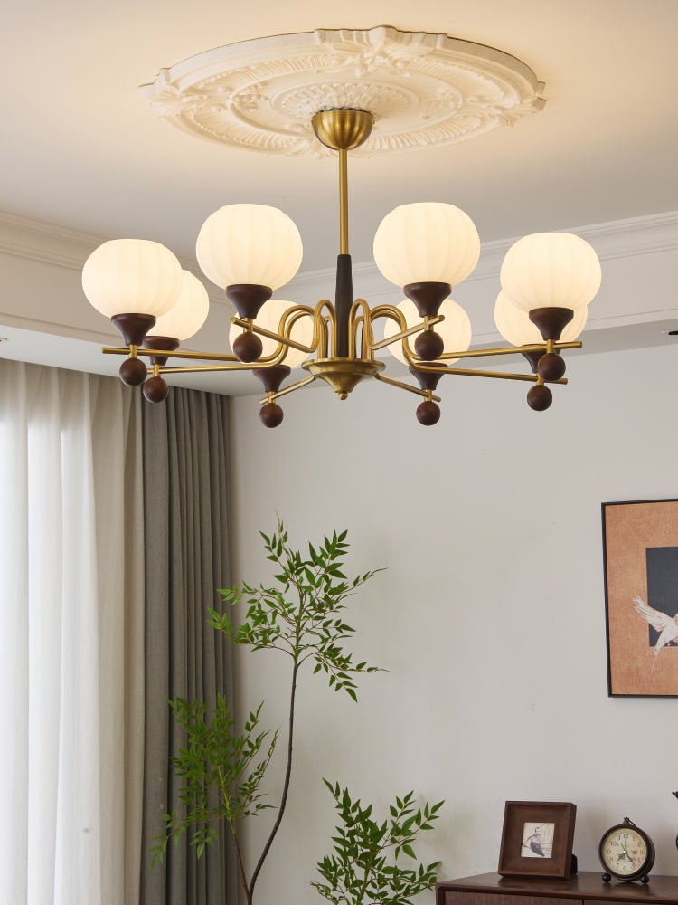 Anorionis traditionele premium houten kroonluchter
