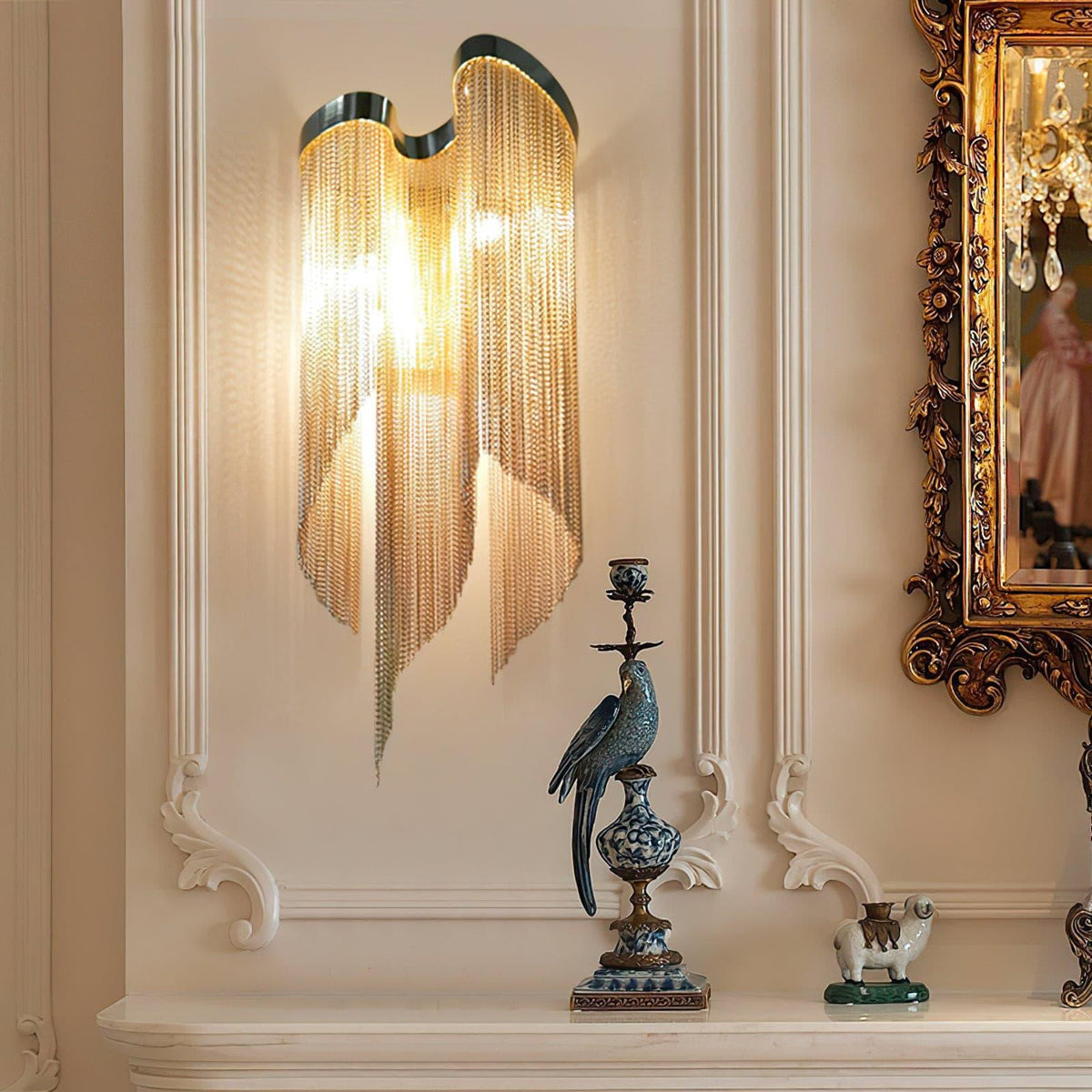 Zeveliel wandlamp