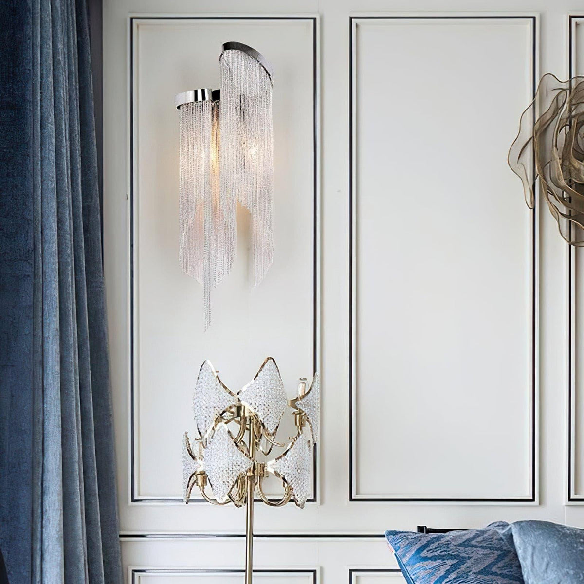 Zeveliel wandlamp