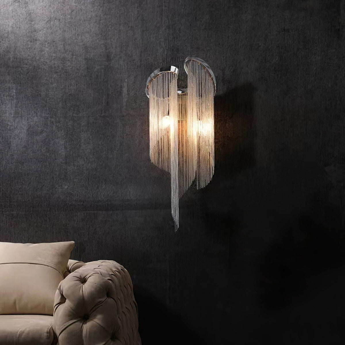 Zeveliel wandlamp