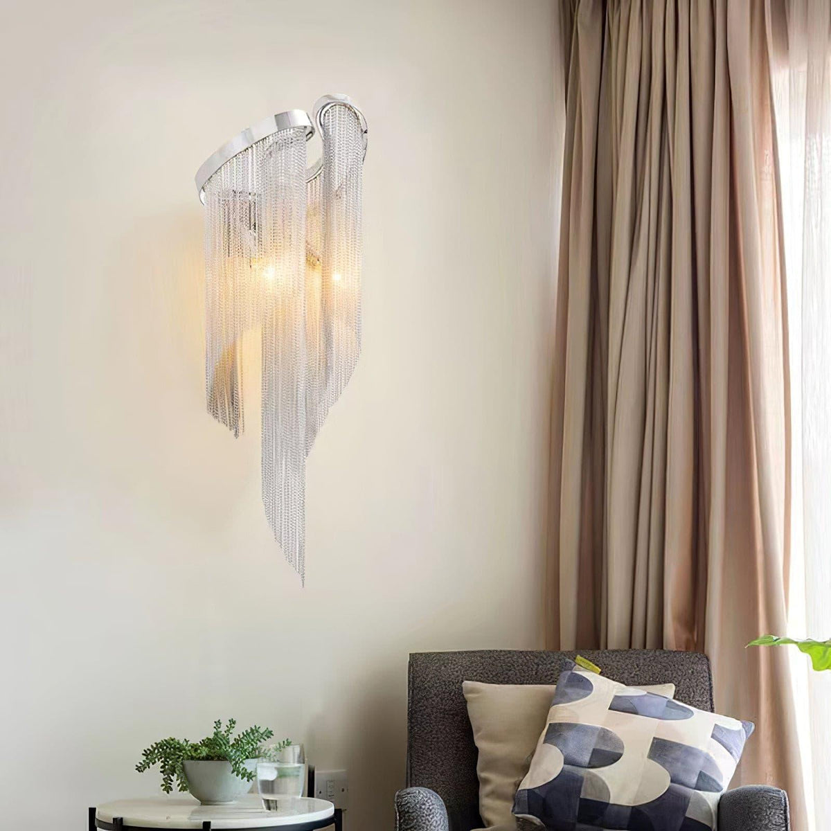 Zeveliel wandlamp