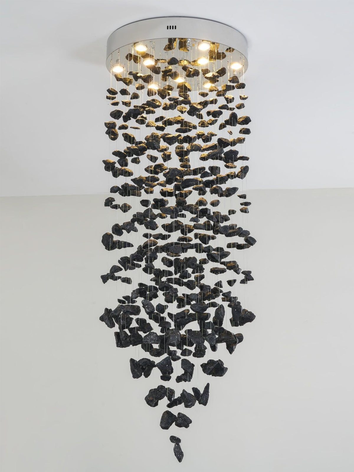 Selorella Koolsteensculpturale Kroonluchter met Letter S tot Z