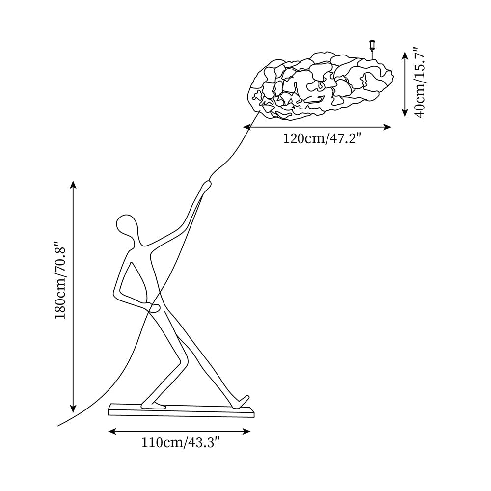 Chacoud vloerlamp