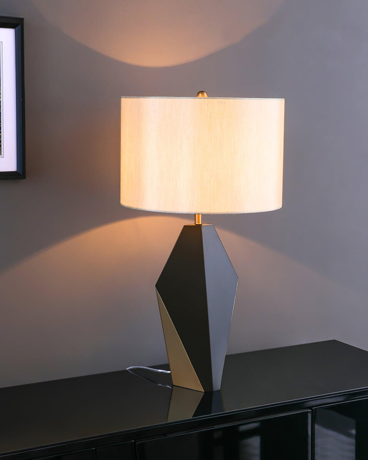 Prism Moderne tafellamp van stof