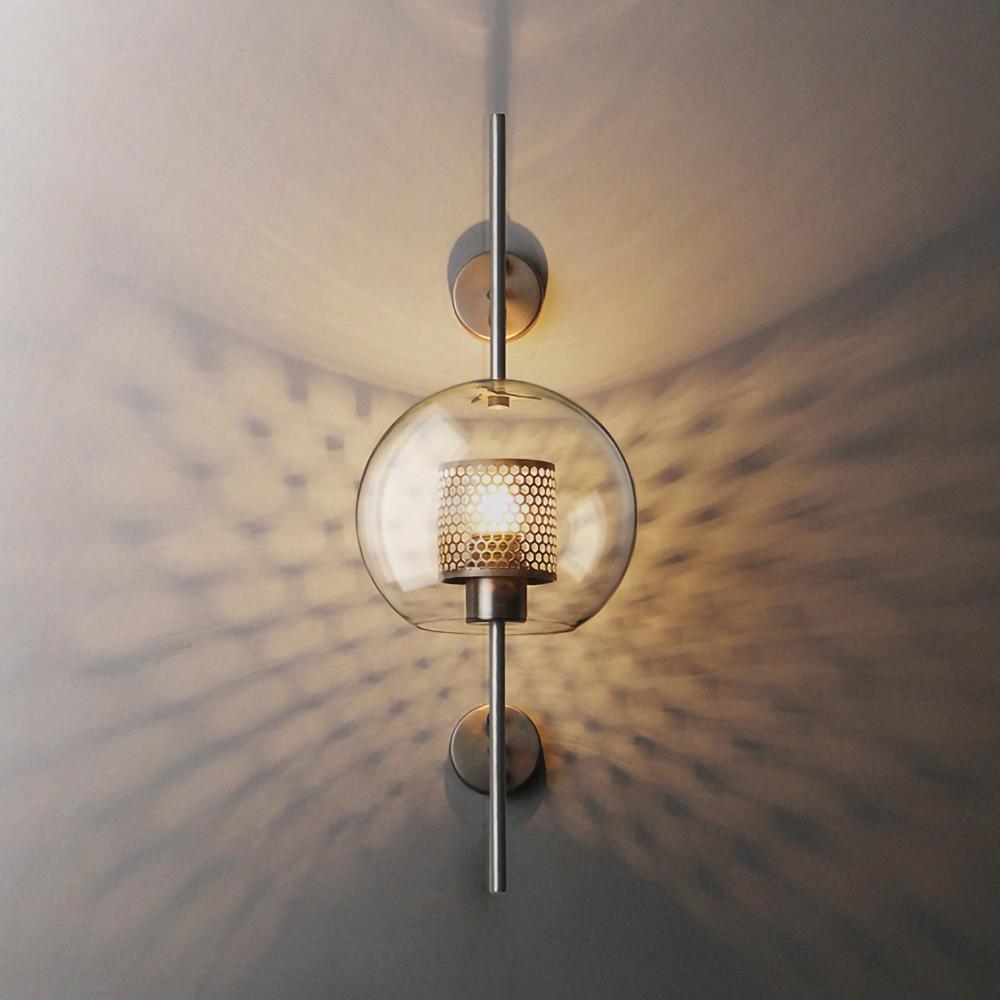 Peta Premium Noords Kunstzinnig Glas Wandlamp