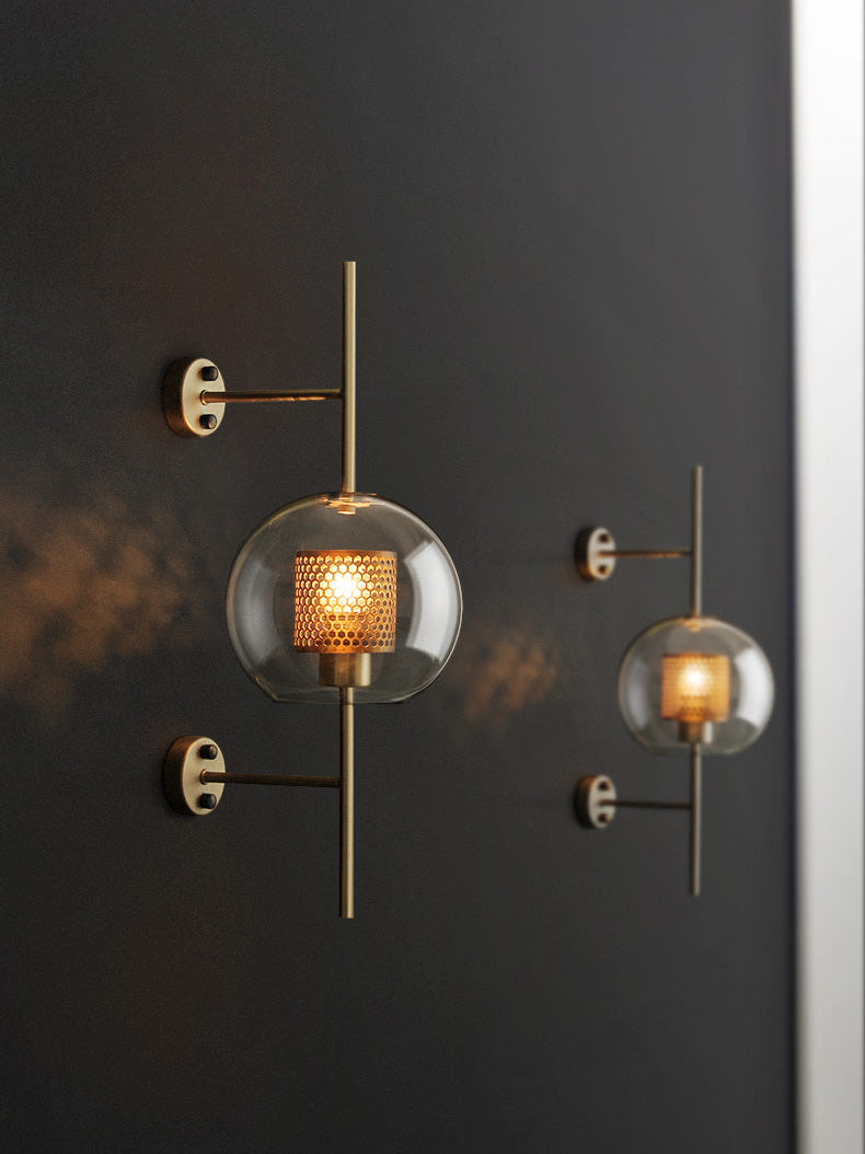 Peta Premium Noords Kunstzinnig Glas Wandlamp