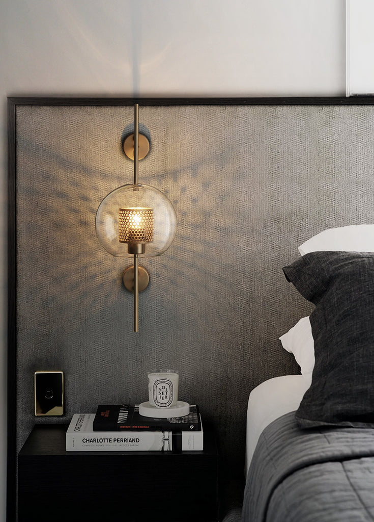 Peta Premium Noords Kunstzinnig Glas Wandlamp