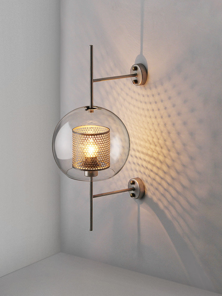 Peta Premium Noords Kunstzinnig Glas Wandlamp