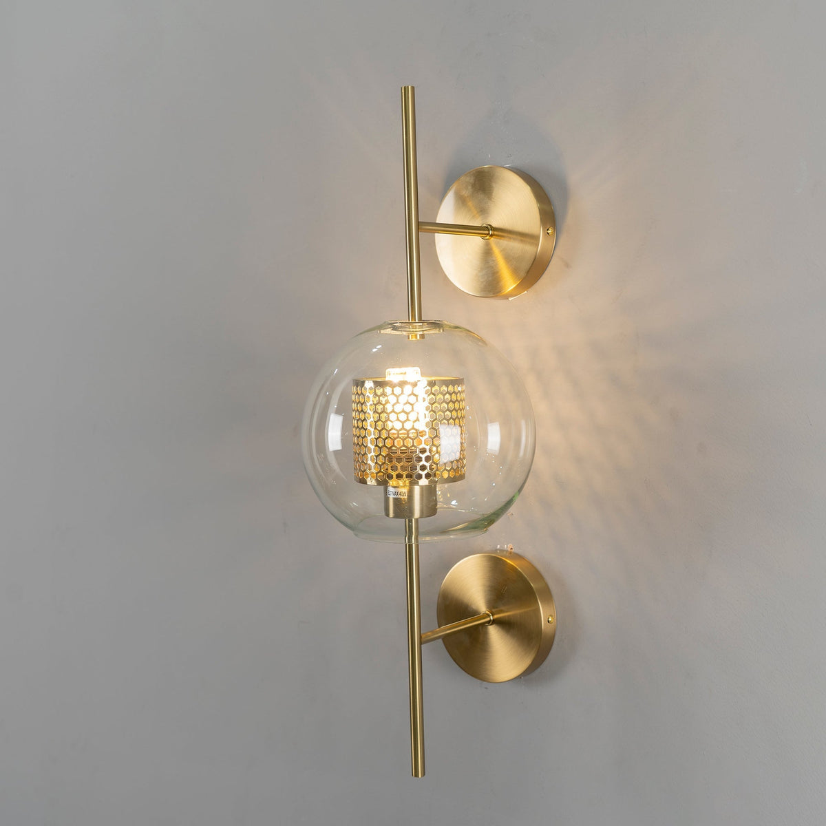 Peta Premium Noords Kunstzinnig Glas Wandlamp