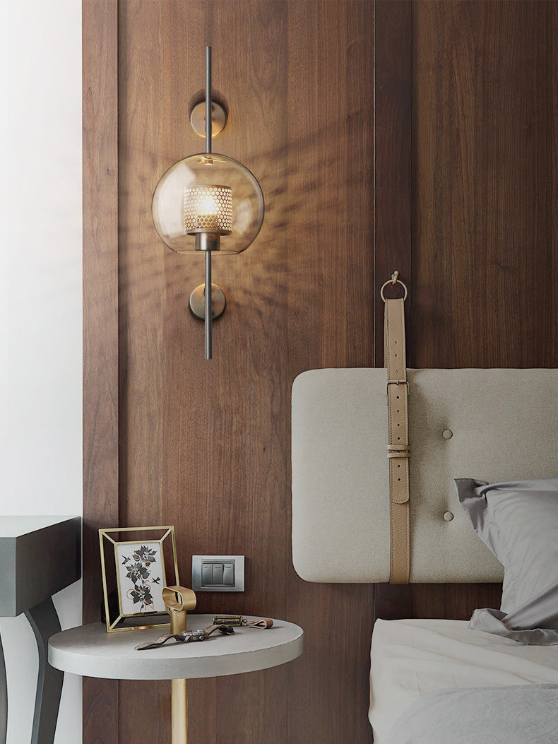 Peta Premium Noords Kunstzinnig Glas Wandlamp