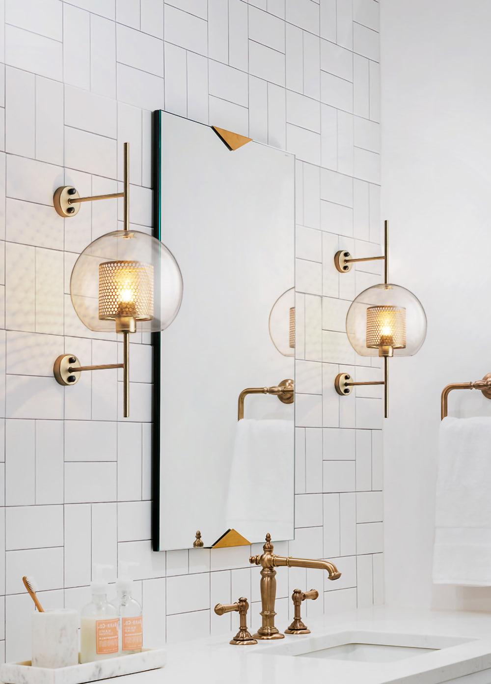 Peta Premium Noords Kunstzinnig Glas Wandlamp