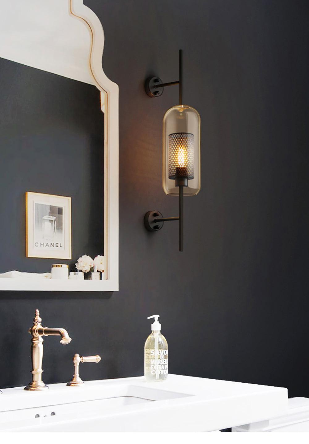 Peta Premium Noords Kunstzinnig Glas Wandlamp