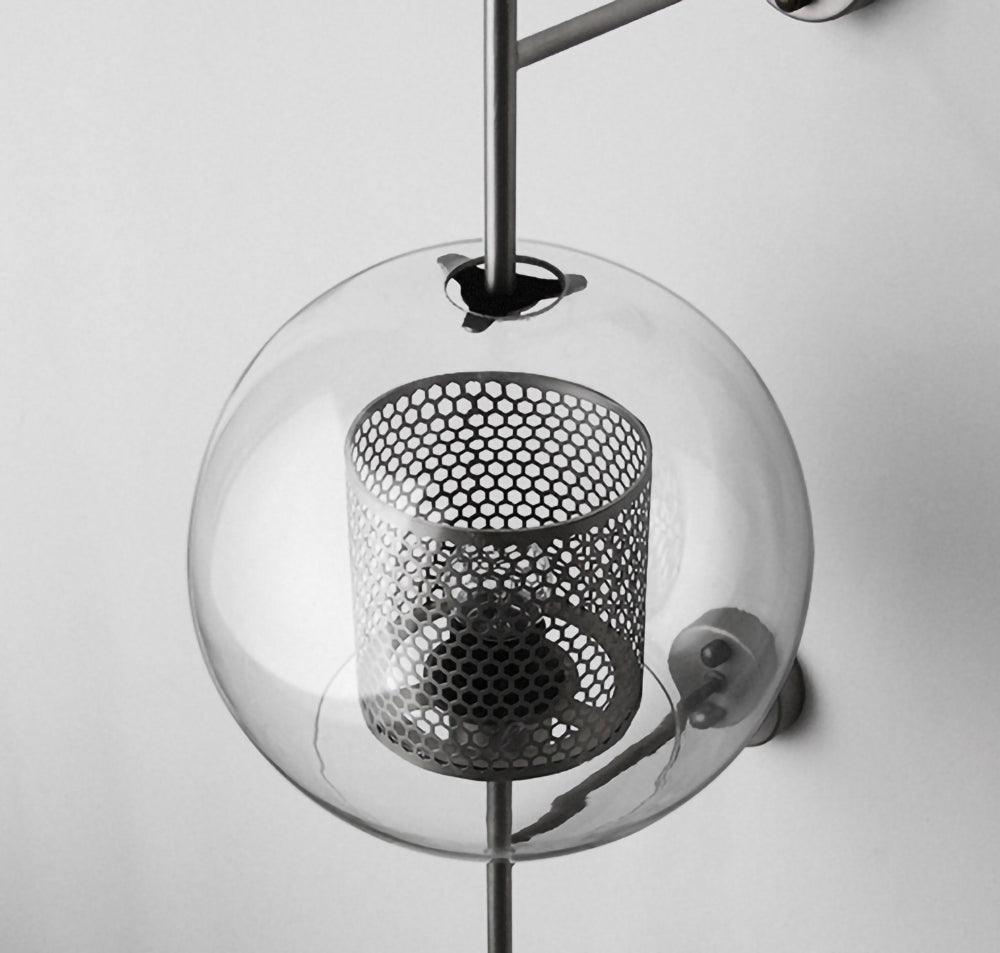 Peta Premium Noords Kunstzinnig Glas Wandlamp