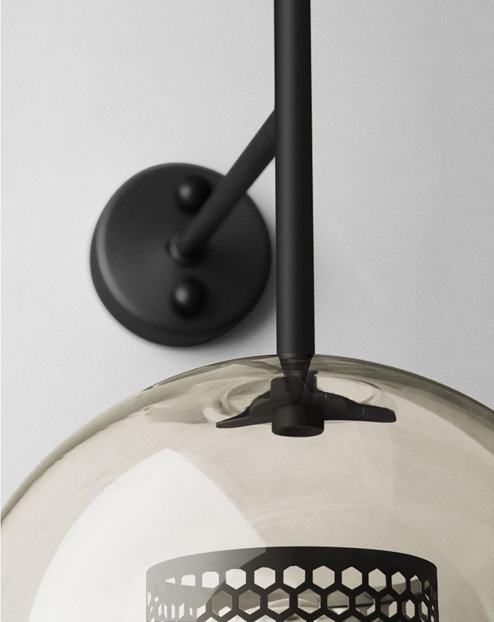 Peta Premium Noords Kunstzinnig Glas Wandlamp