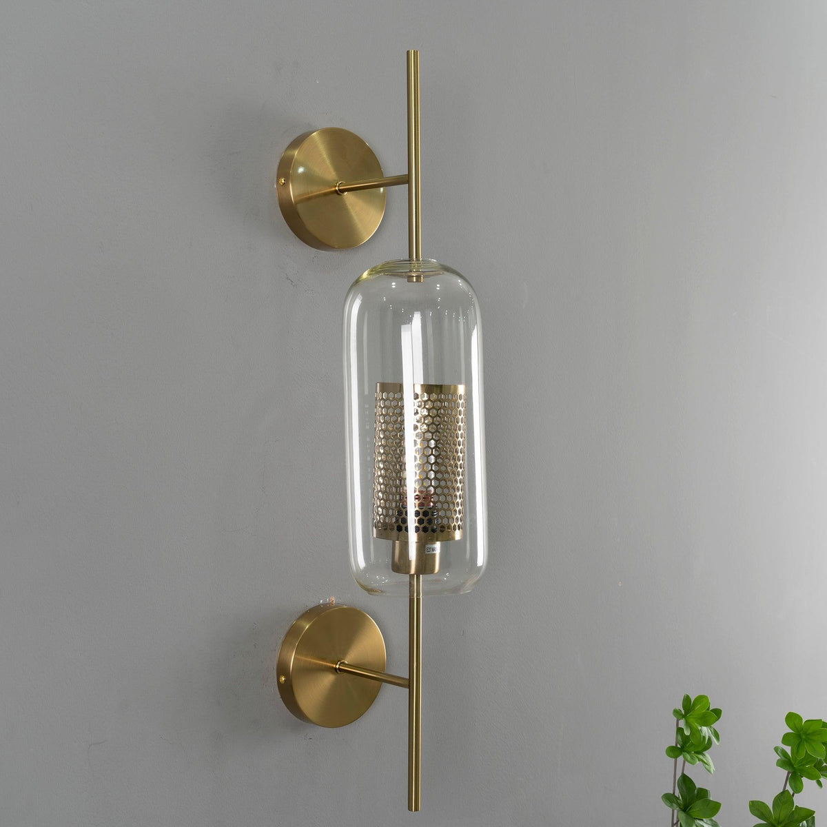 Peta Premium Noords Kunstzinnig Glas Wandlamp