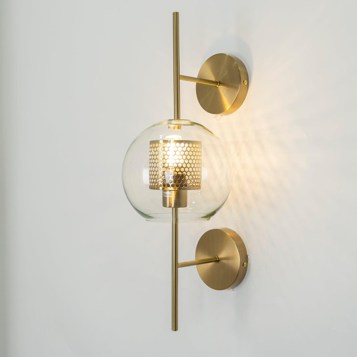 Peta Premium Noords Kunstzinnig Glas Wandlamp