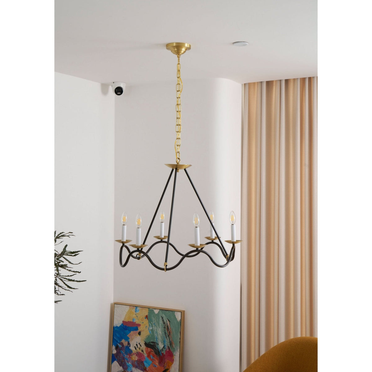 Evenor elegantie Vintage messing kroonluchter