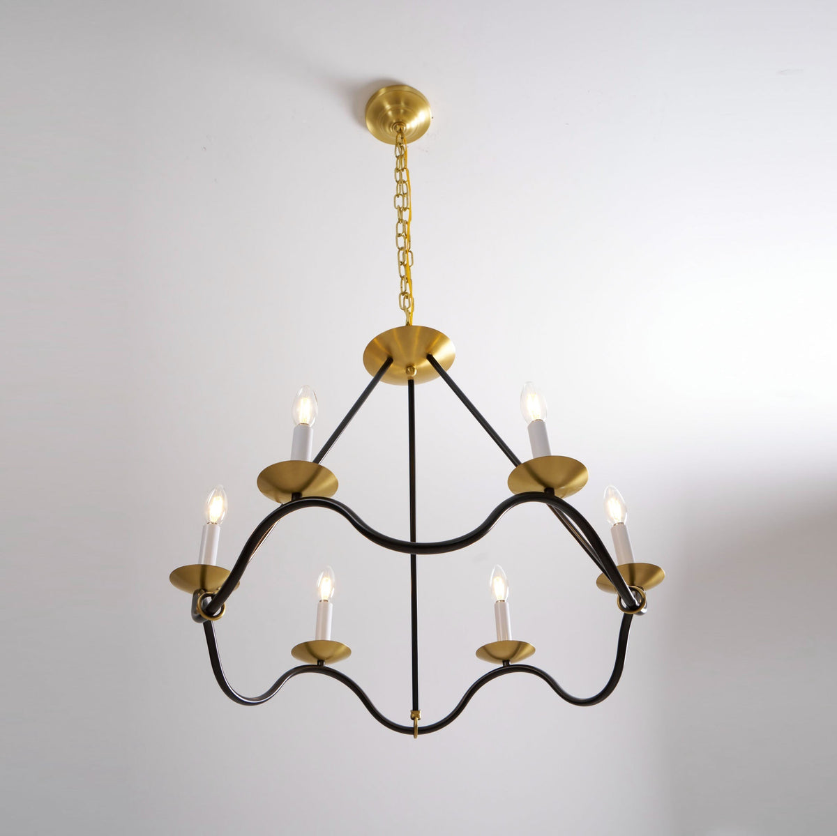 Evenor elegantie Vintage messing kroonluchter