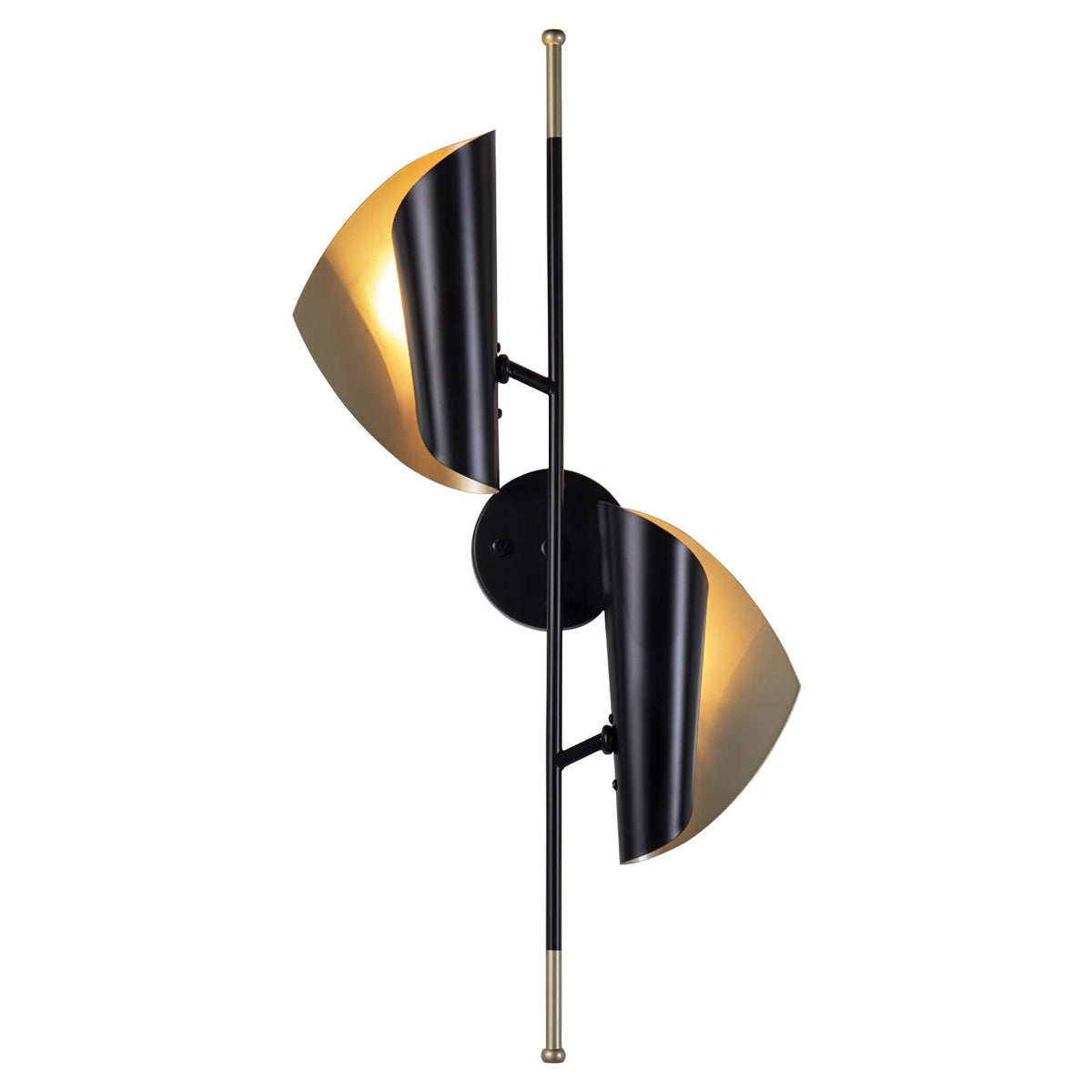 Valerian Dubbele wandlamp