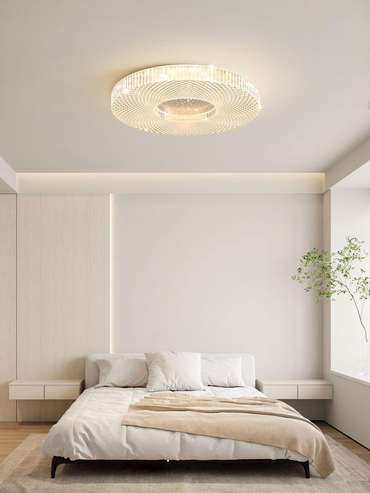 Lucalella plafondlamp acryl LED luxe voor woonkamer