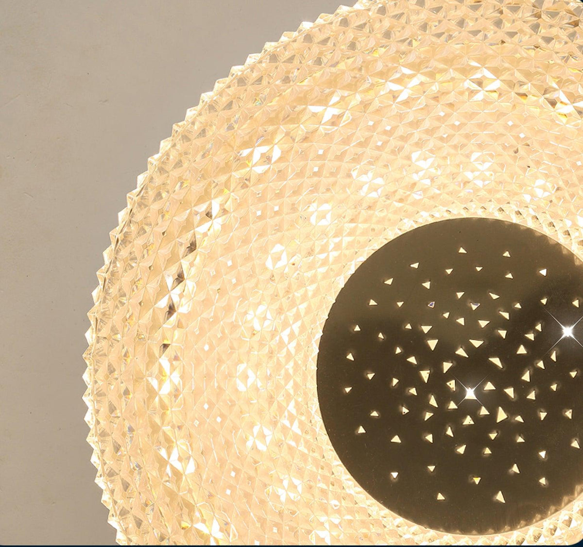 Lucalella plafondlamp acryl LED luxe voor woonkamer