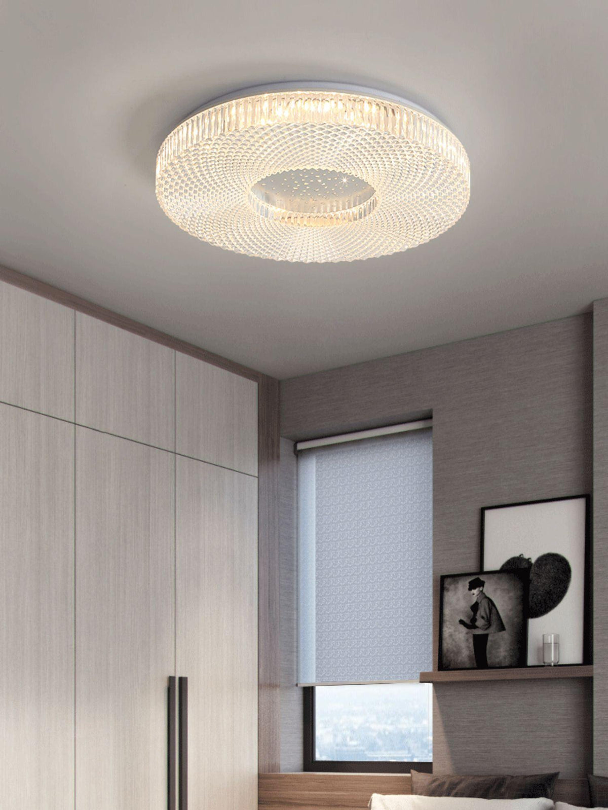 Lucalella plafondlamp acryl LED luxe voor woonkamer
