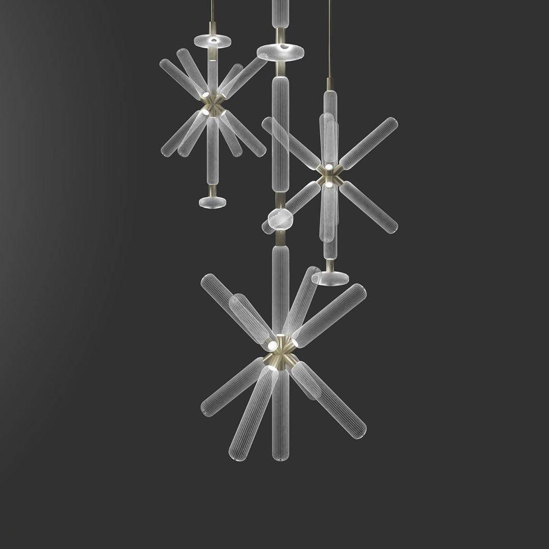 Tika Hanglamp Kristal cilinder Cipher Eigentijds