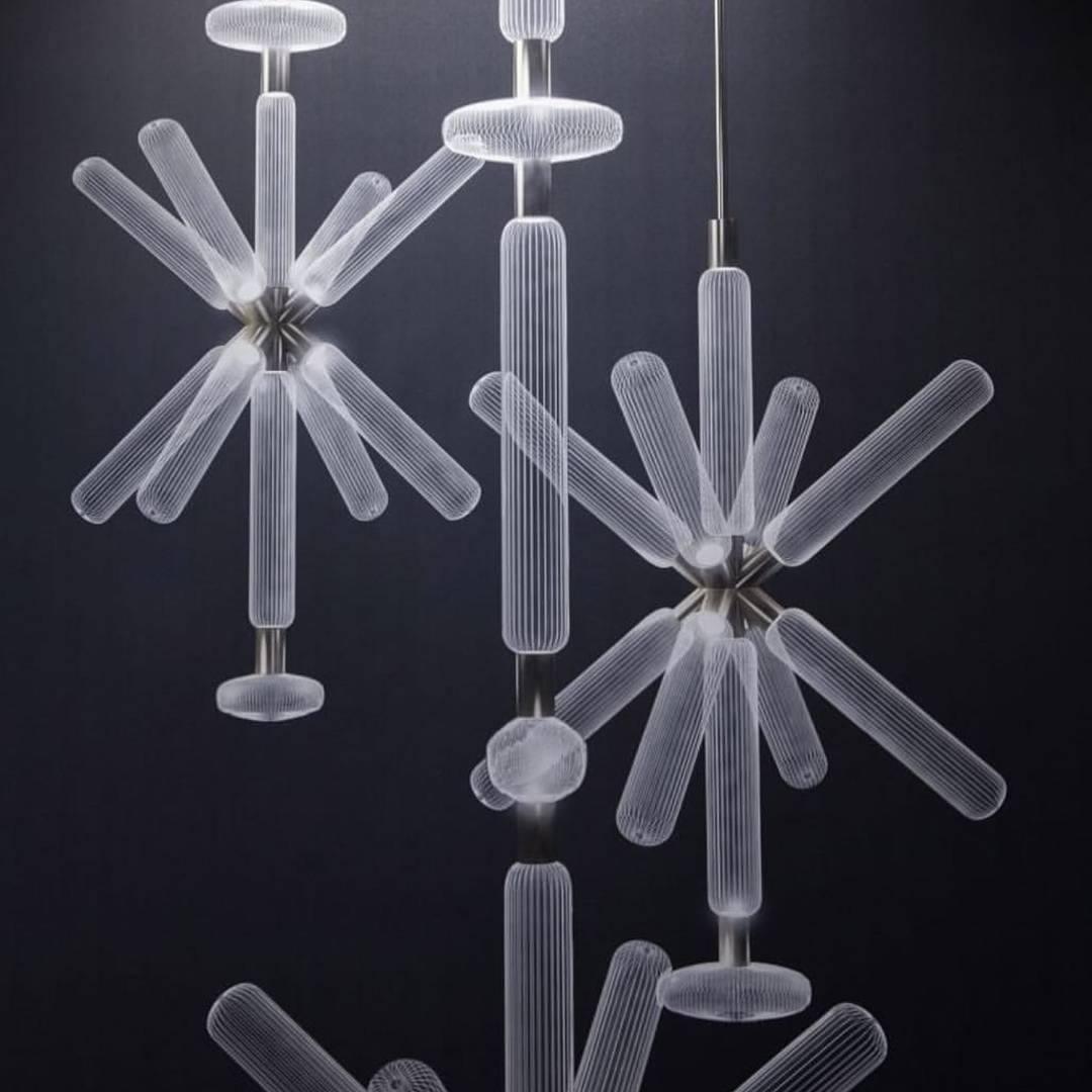 Tika Hanglamp Kristal cilinder Cipher Eigentijds
