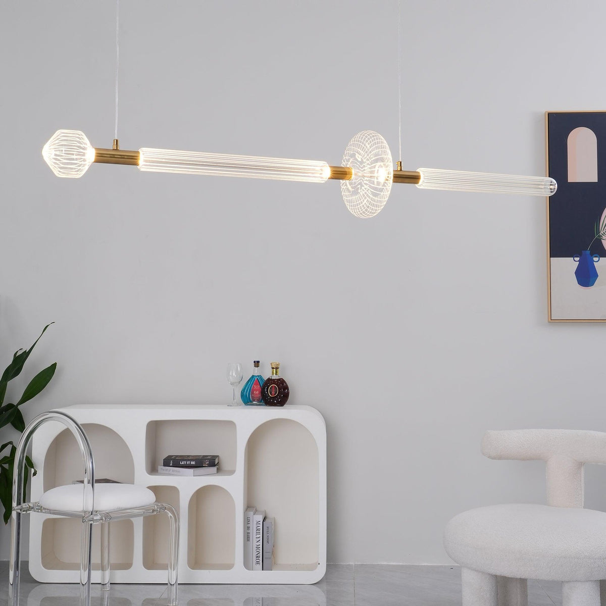 Tika Hanglamp Kristal cilinder Cipher Eigentijds