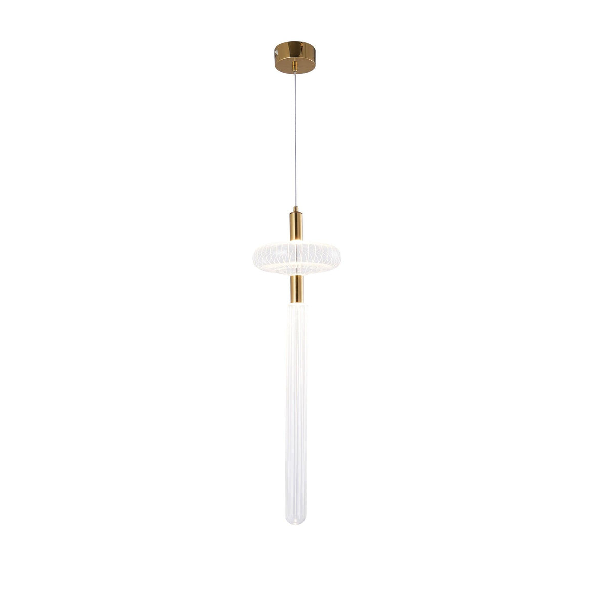 Tika Hanglamp Kristal cilinder Cipher Eigentijds
