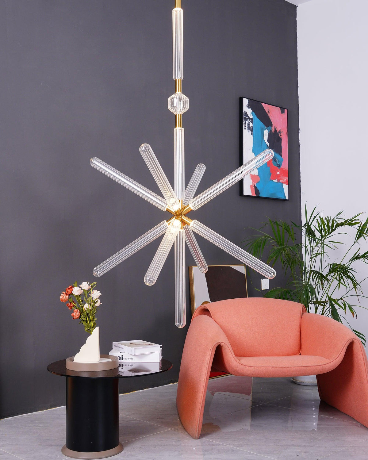 Tika Hanglamp Kristal cilinder Cipher Eigentijds