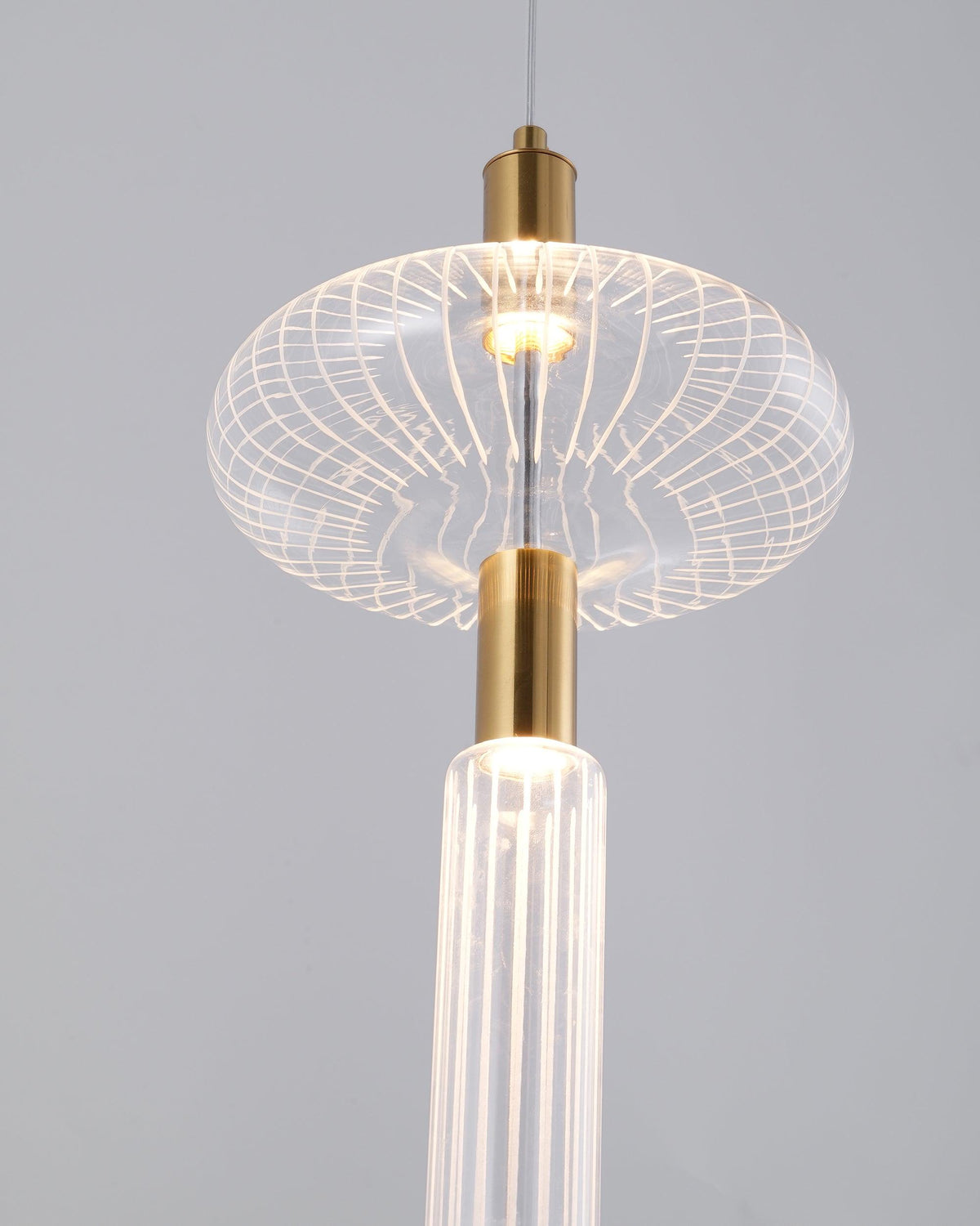 Tika Hanglamp Kristal cilinder Cipher Eigentijds