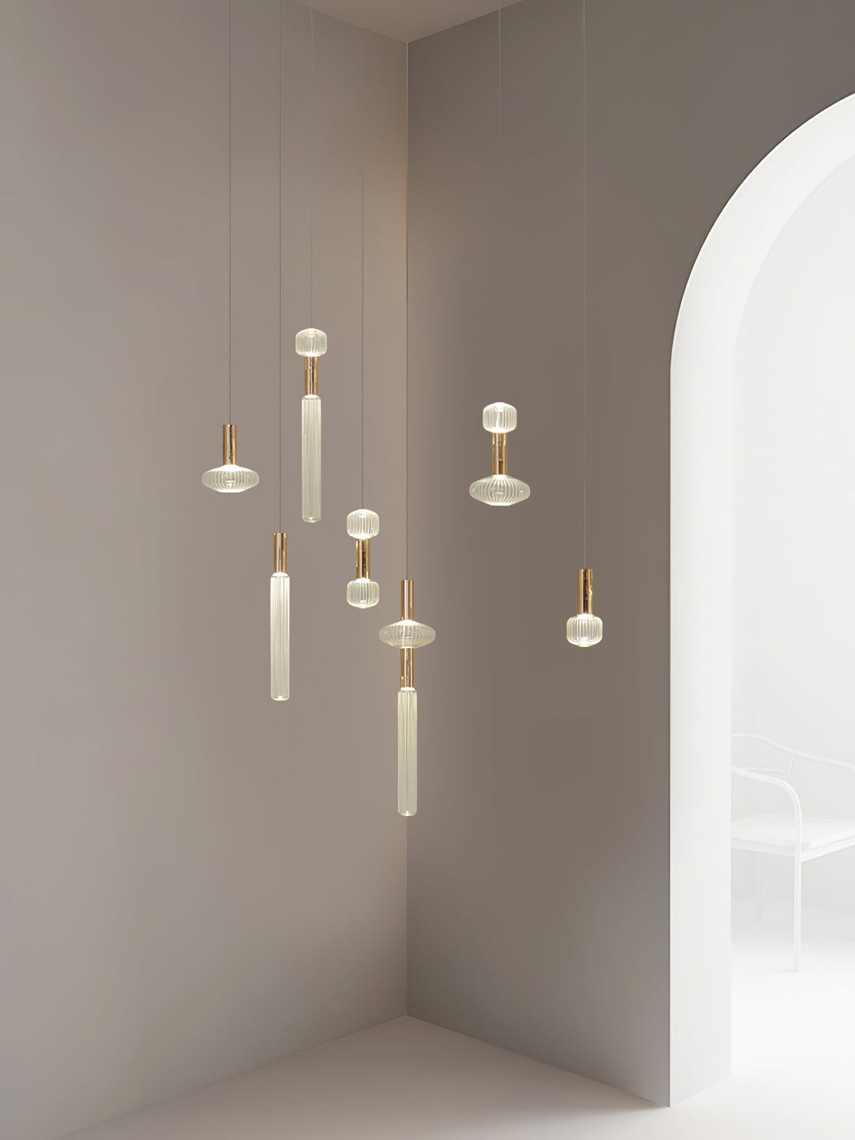 Tika Hanglamp Kristal cilinder Cipher Eigentijds