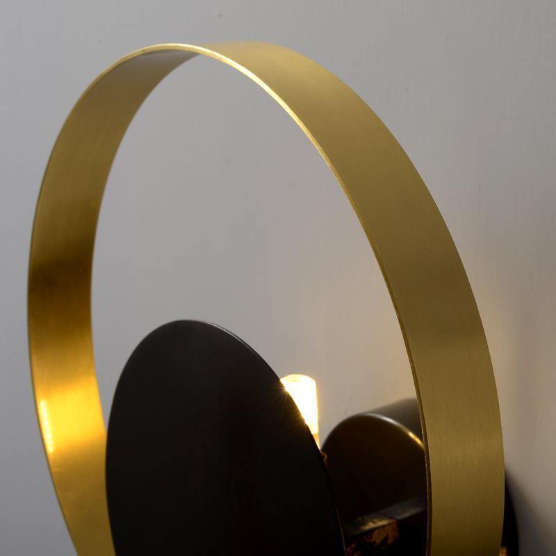Erliren Moderne minimalistische ronde wandlamp