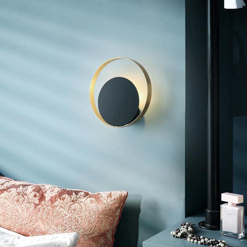 Erliren Moderne minimalistische ronde wandlamp